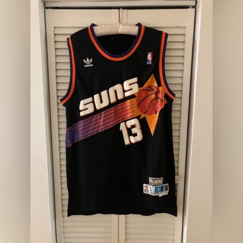 NBA Adidas Phoenix Suns Steve Nash Vintage Basketball Jersey